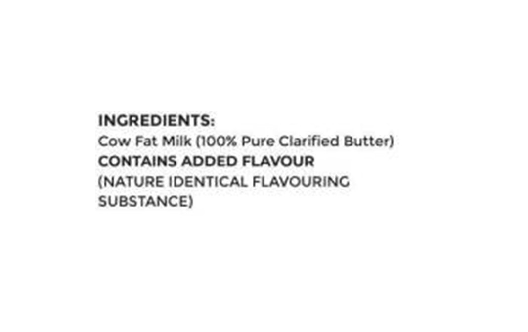 Akiva 100% Pure A2 Cow Ghee With Vanilla (Flavour)    Plastic Jar  500 millilitre